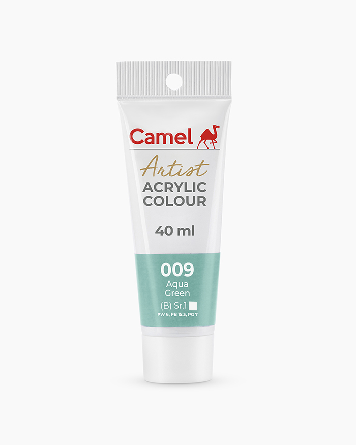 Camel Artist Acrylic Colours Aqua Green